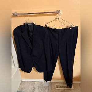 Peter Millar 100% Wool Navy Suit Jacket & Pants Set